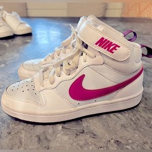 Girls 4Y Nike Pink High Tops